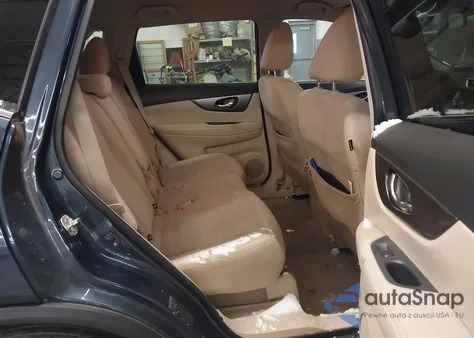 2015 Nissan Rogue Sv z USA, uszkodzony, nr VIN KNMAT2MV1FP564558